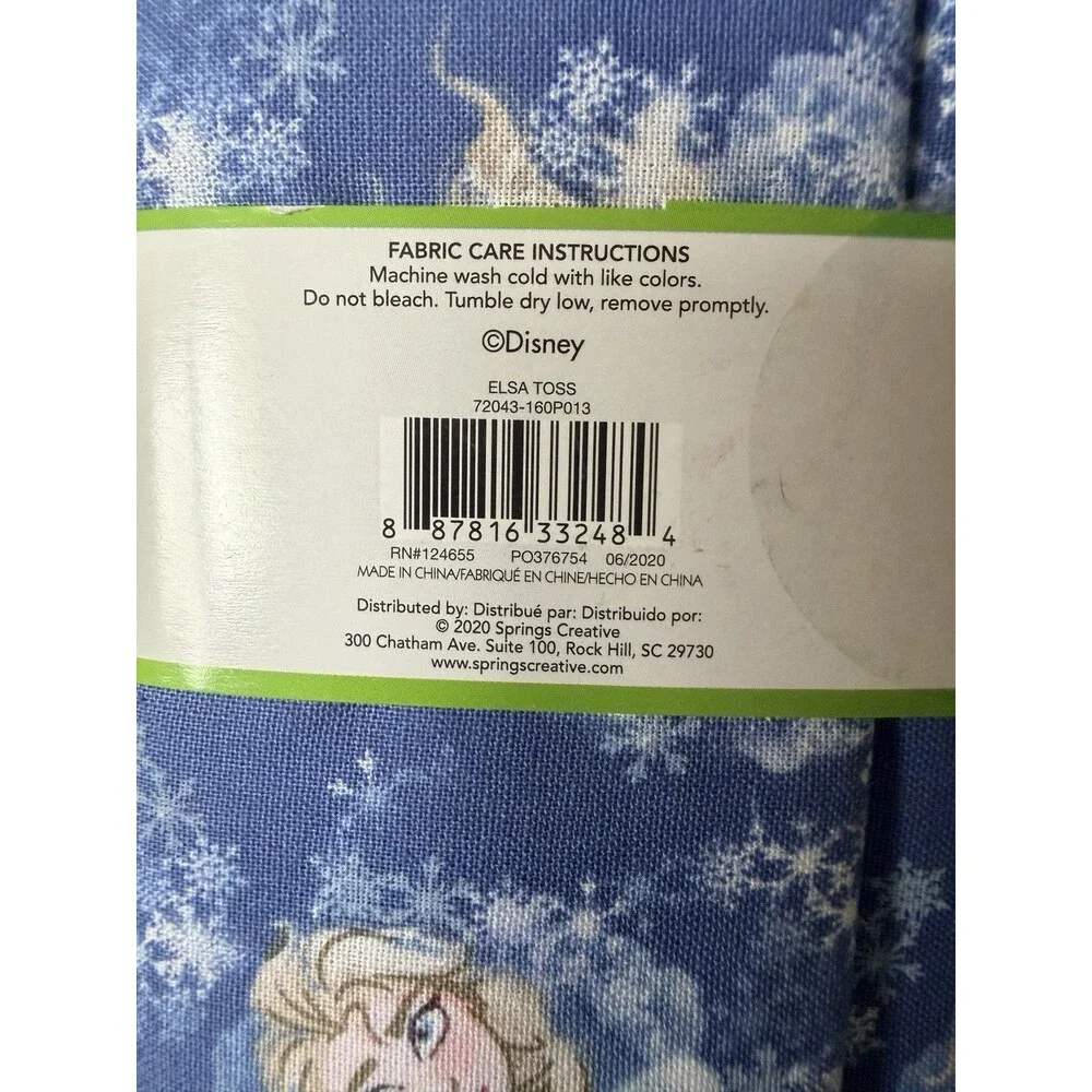 Disney Frozen 2-II Elsa Toss Fat Quarter Cotton Fabric 21